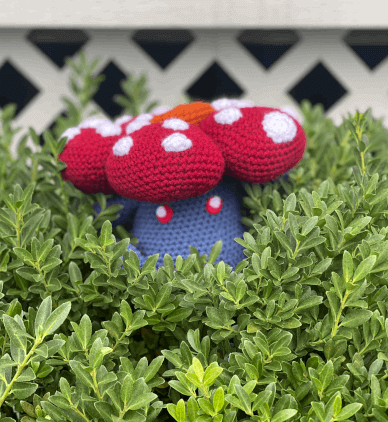 Vileplume from Pokémon Amigurumi Doll